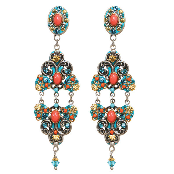 Coral Sea Earring